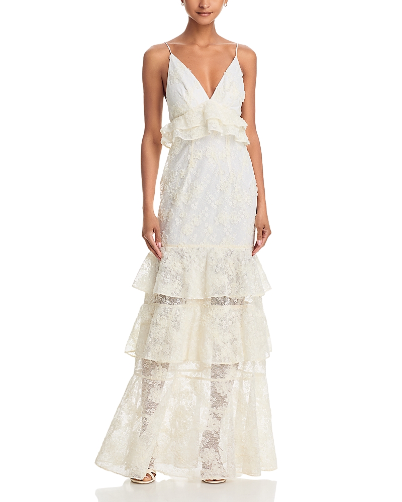 Black Halo Eris Maxi Dress