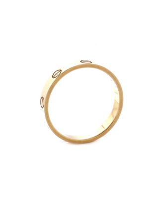 Love Wedding Band Ring 18K Gold
