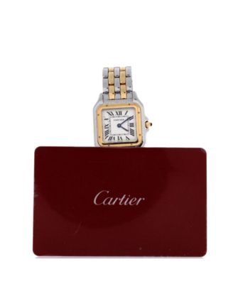 Santos de Cartier Galbee Quartz Watch in Stainless Steel and Gold 29mm
