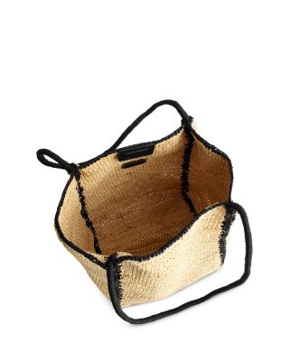 Lexington Small Raffia Tote 