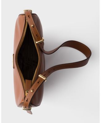  Arque Small Leather Shoulder Bag