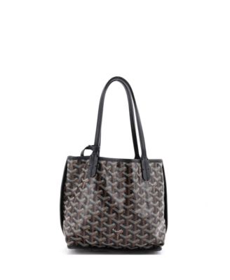 Mini Anjou Reversible Tote Coated Canvas