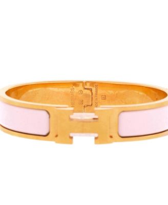 Narrow Clic H Bracelet Enamel