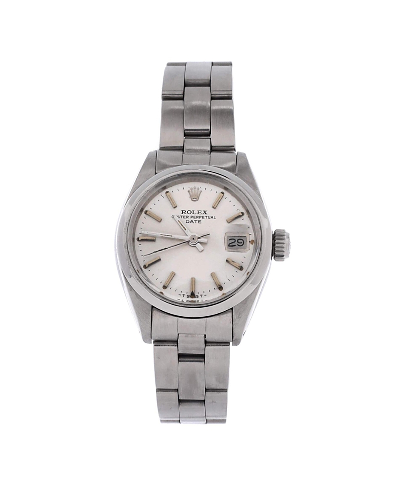 Pre-owned Pre-owned Rolex Rolex Oyster Perpetual Datejust Automatic Watch In Stainless Steel 26mm In Silver