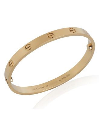 Love 18k Yellow Gold Bracelet