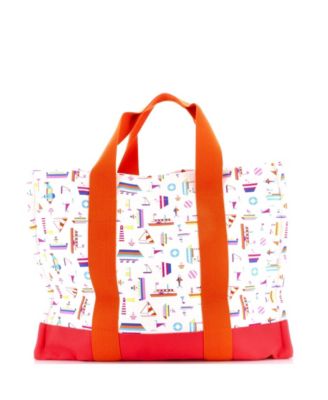 Large Petit Chartier Nappy Bag Printed Toile