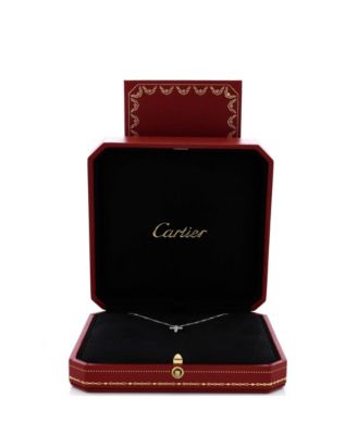 Cross Pendant Necklace 18K White Gold with Diamonds ,16"