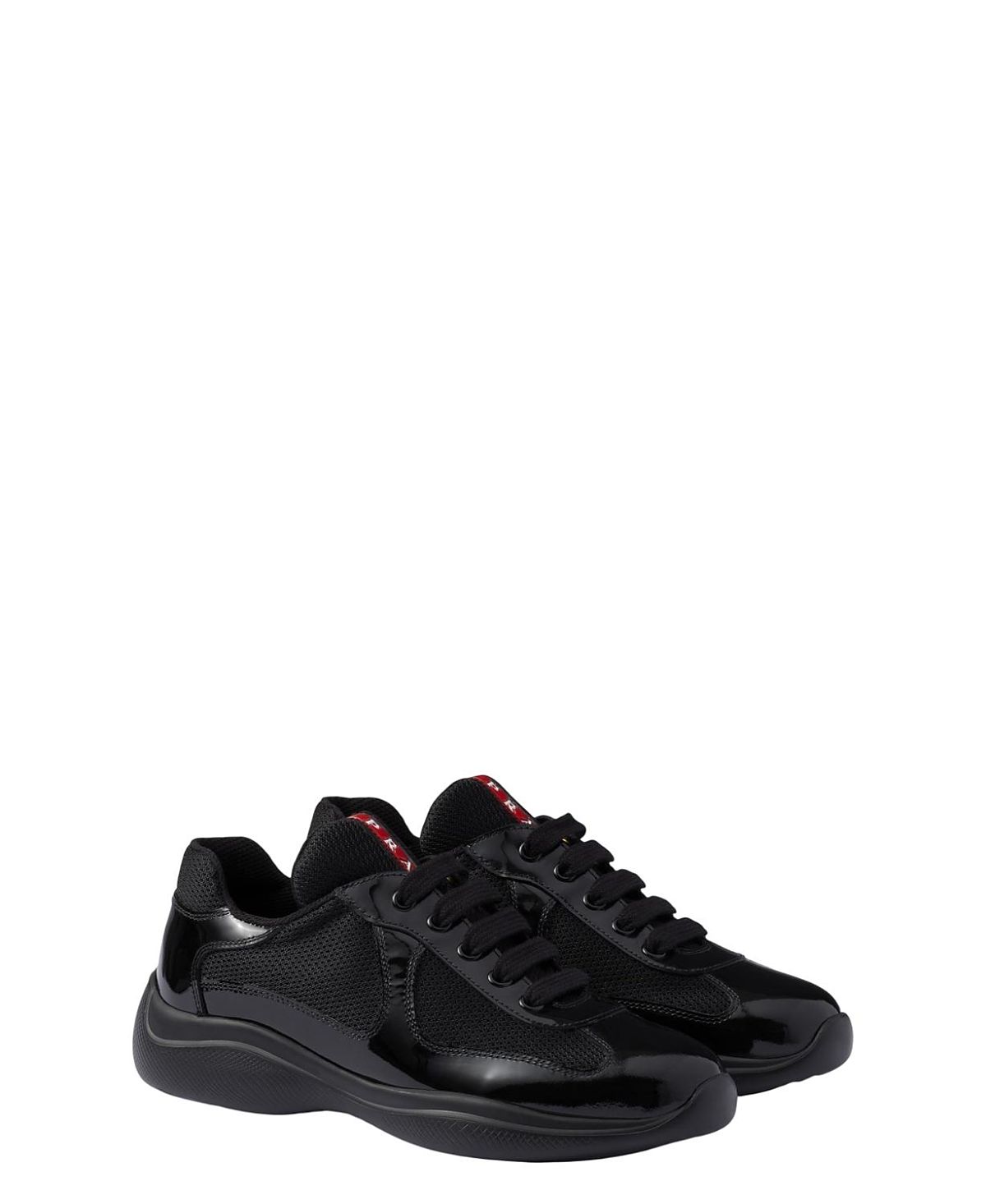 Prada Women's America's Cup Biker Fabric Sneakers