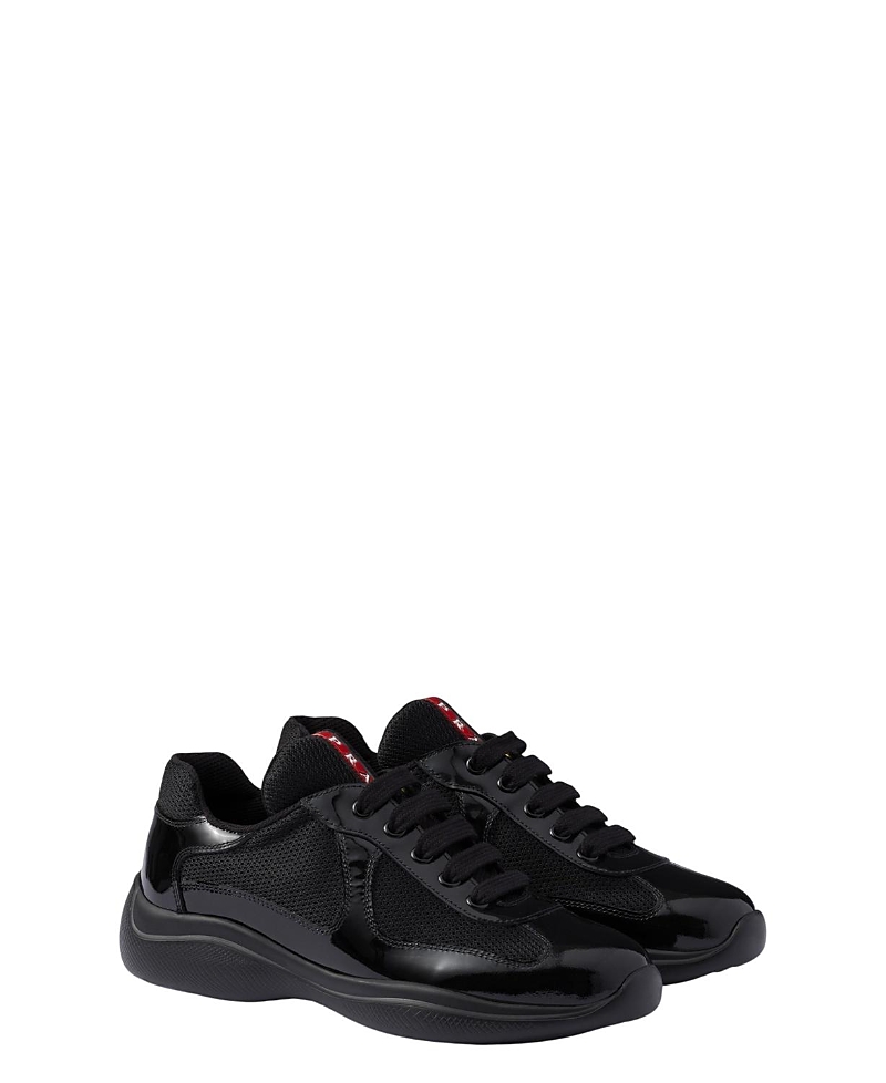 Prada Women's America's Cup Biker Fabric Sneakers