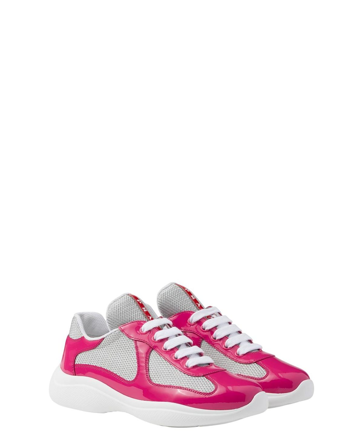 Prada Women's America's Cup Biker Fabric Sneakers