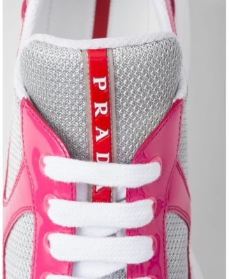  Women's America's Cup Biker Fabric Sneakers