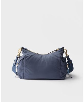 Explore Large Re-Nylon and Leather Bag