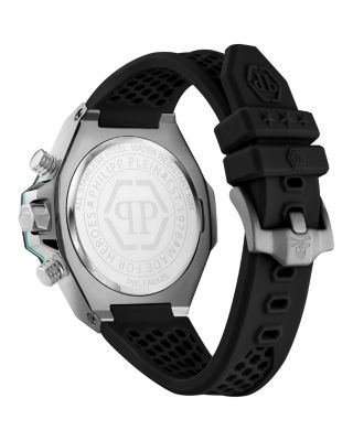 Chrono Royal Silicone Strap Watch, 46mm