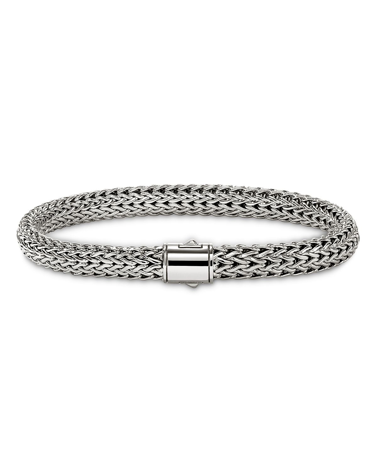 John Hardy Sterling Silver Icon Woven Link Bracelet, 6.5mm