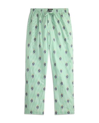 Printed Woven Bear PJ Pants
