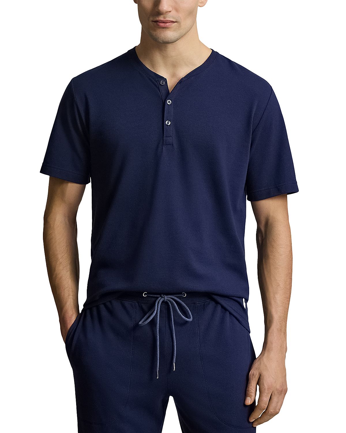 Polo Ralph Lauren Feather Weight Mesh Short Sleeve Henley
