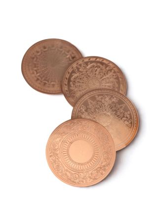 CMK Vintage Inspired Coasters, Set of 4