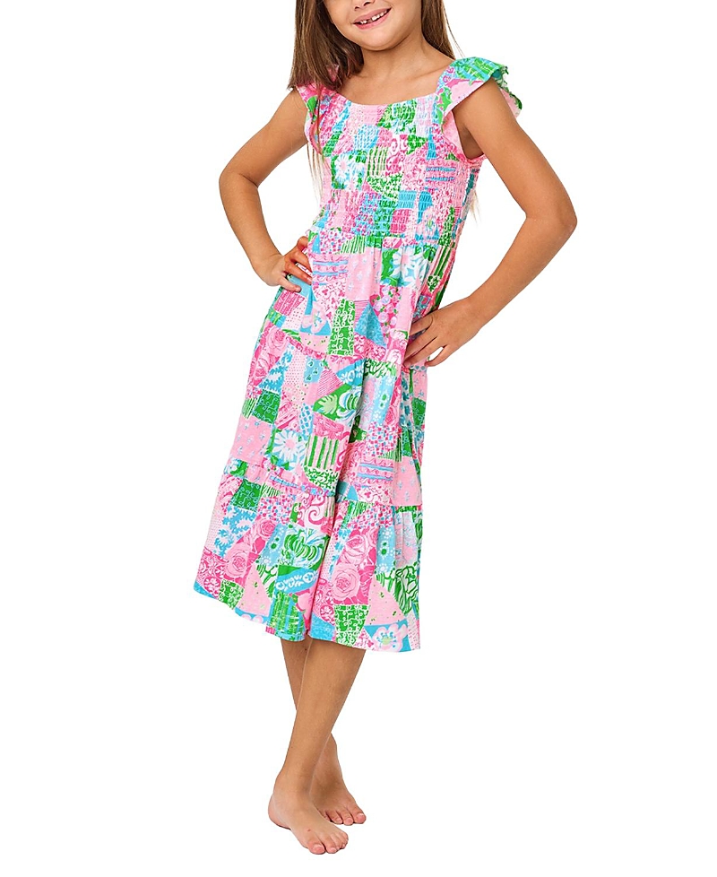 Lilly Pulitzer Girls' Mini Jilly Midi Dress - Little Kid, Big Kid