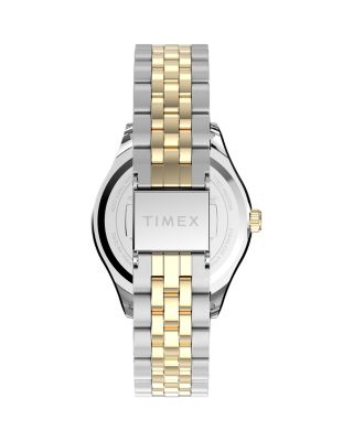 x Peanuts&reg; Legacy Bowtie Stainless Steel Bracelet Watch, 34mm