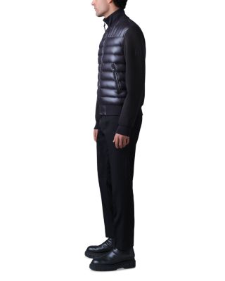 Collin-R Nano Down Mixed Media Bomber Jacket