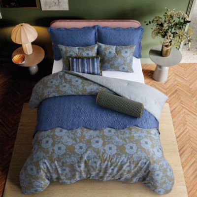 Diamond Printed Velvet Bolster Decorative Pillow, 8" x 24"