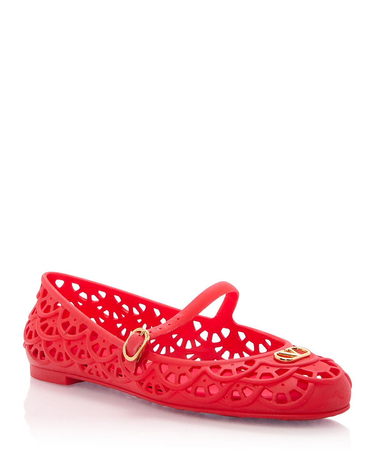 Valentino Garavani Women's Pm Embellished Ballet Flats