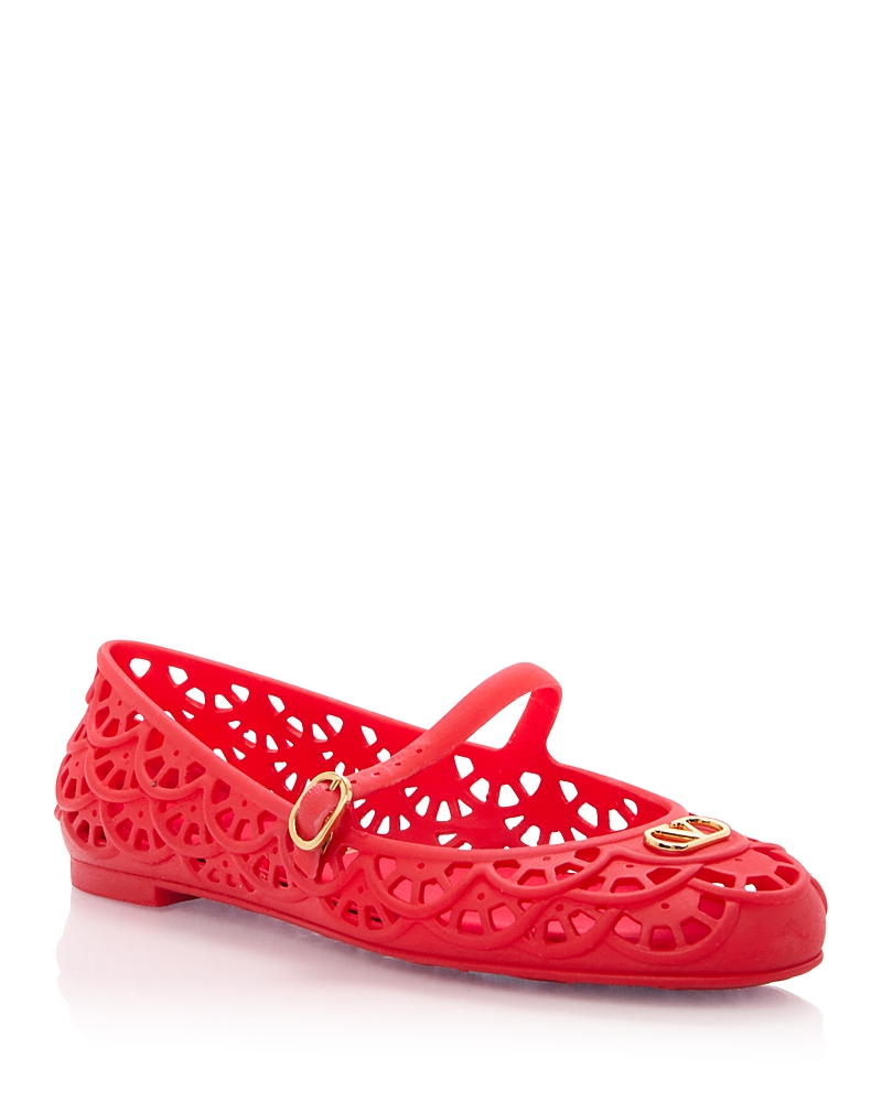 Valentino Garavani Women's Pm Embellished Ballet Flats