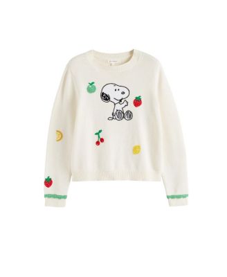  Women's Fruity Snoopy Sweater