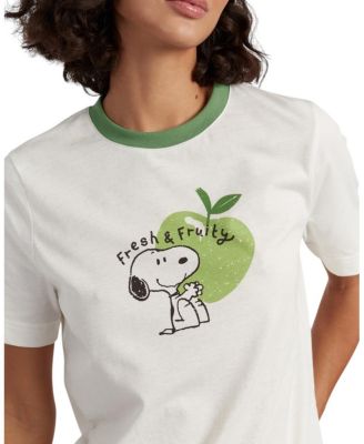  Women's Snoopy Apple T-Shirt