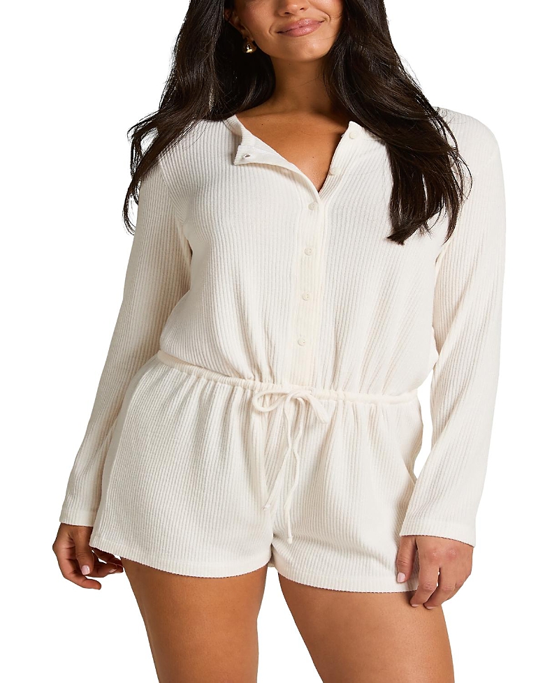 Hunkemoller Short Jersey Rib Sleep Set