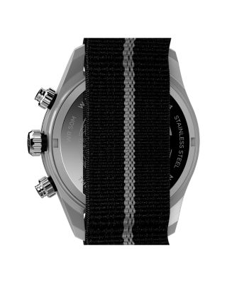 Waterbury Heritage Chronograph Fabric Strap Watch, 39mm