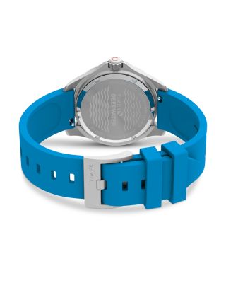 Deepwater Meridian 200 HNBR Rubber Strap Watch, 38mm