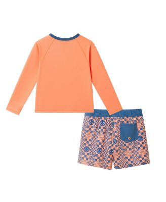 Boys' Long Sleeve Rashguard Set - Little Kid, Big Kid