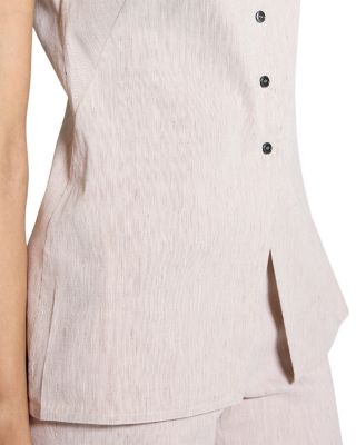 Boat Neck Sleeveless Top