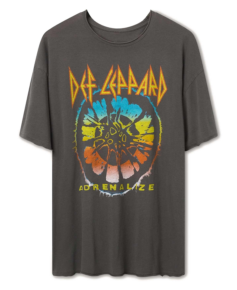 Junk Food Clothing Unisex Def Leppard Adrenalize Biggie Tee