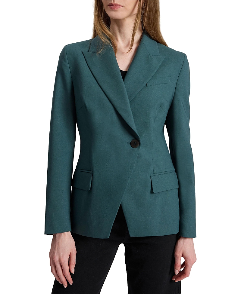 Santorelli Malli Single Button Wool Stretch Jacket