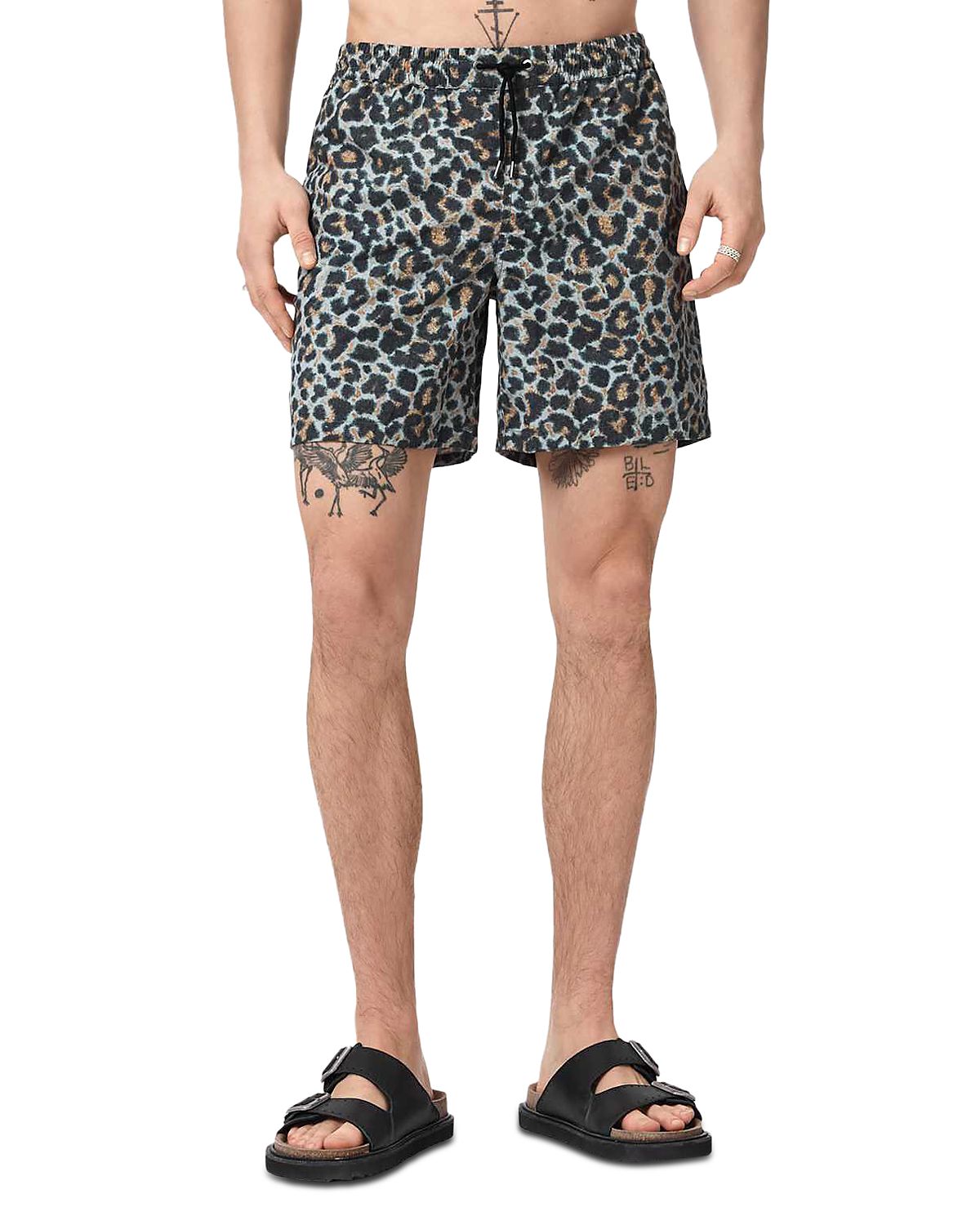 Allsaints Silesia Slim Fit 6.7 Swim Shorts