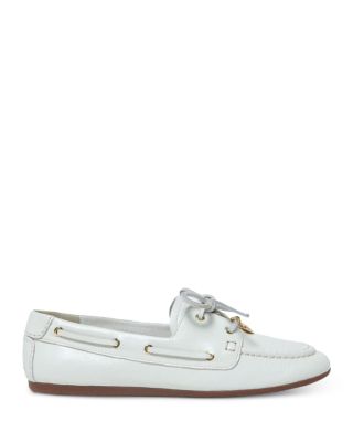 Women's Leather Boat Shoe Loafers