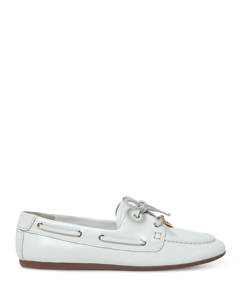 Maje Women's Leather Boat Shoe Loafers