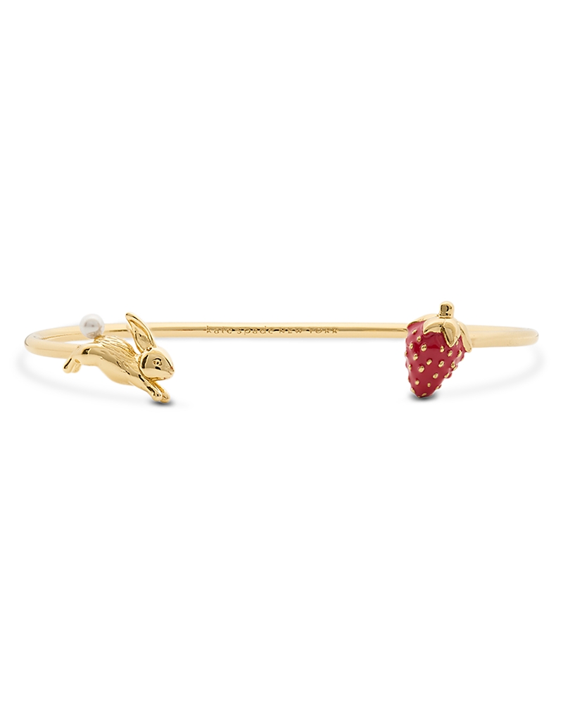 kate spade new york Secret Garden Strawberry Cuff Bracelet