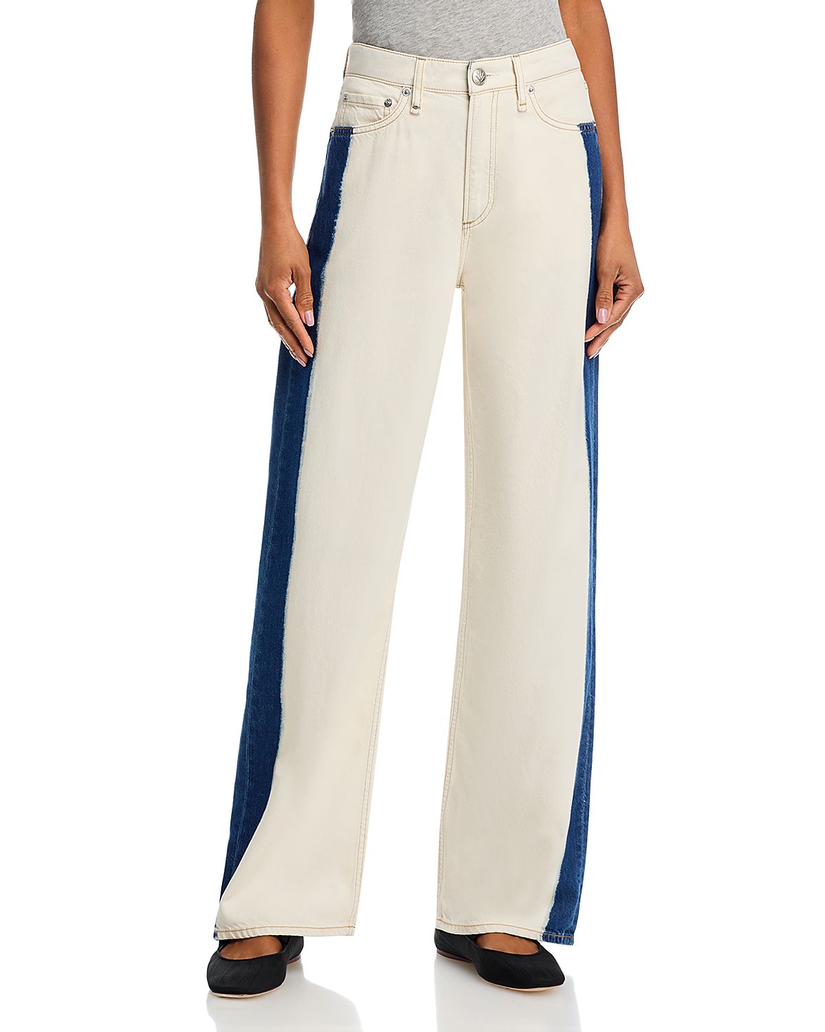 rag & bone Logan Wide Leg Jeans