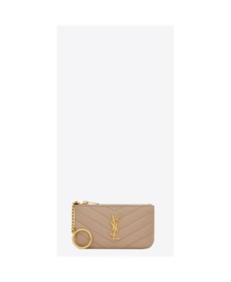  Cassandre Matelasse Fragments Zipped Card Case
