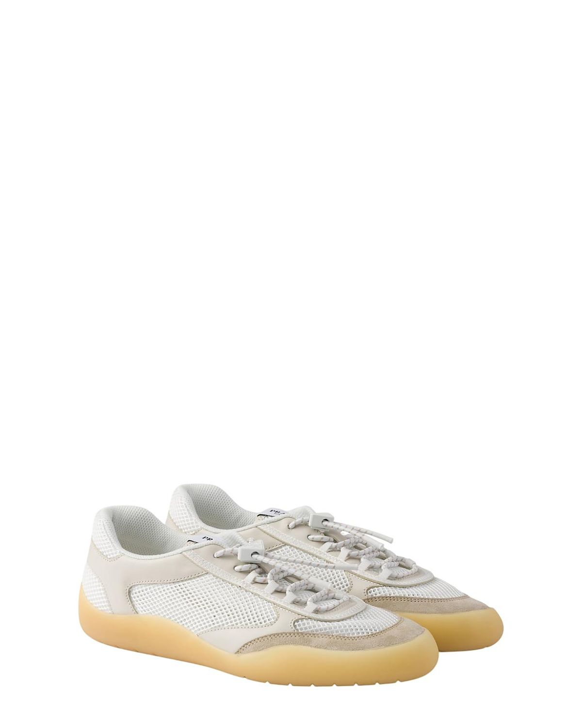 Prada Women's Speedrock Mesh Fabric Sneakers