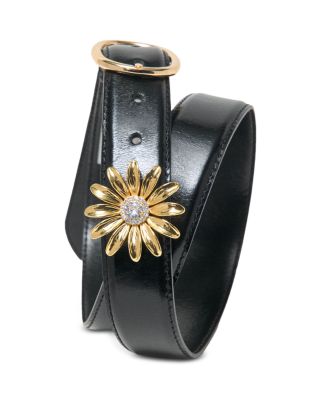 Women's Removable Jewel Leather Belt