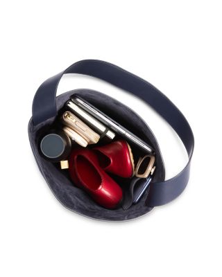 Victoria Beckham Dia Leather & Suede Bucket Bag