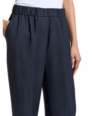 Elastic Waist Palazzo Trousers