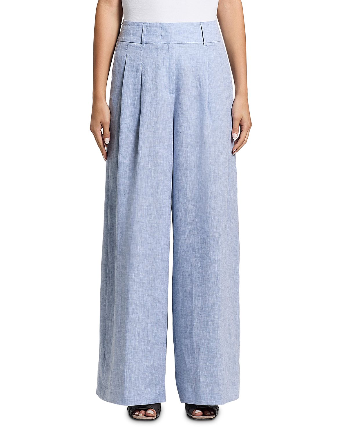 Peserico Double Dart Palazzo Trousers
