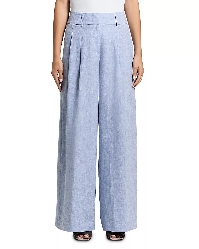 Peserico Double Dart Palazzo Trousers