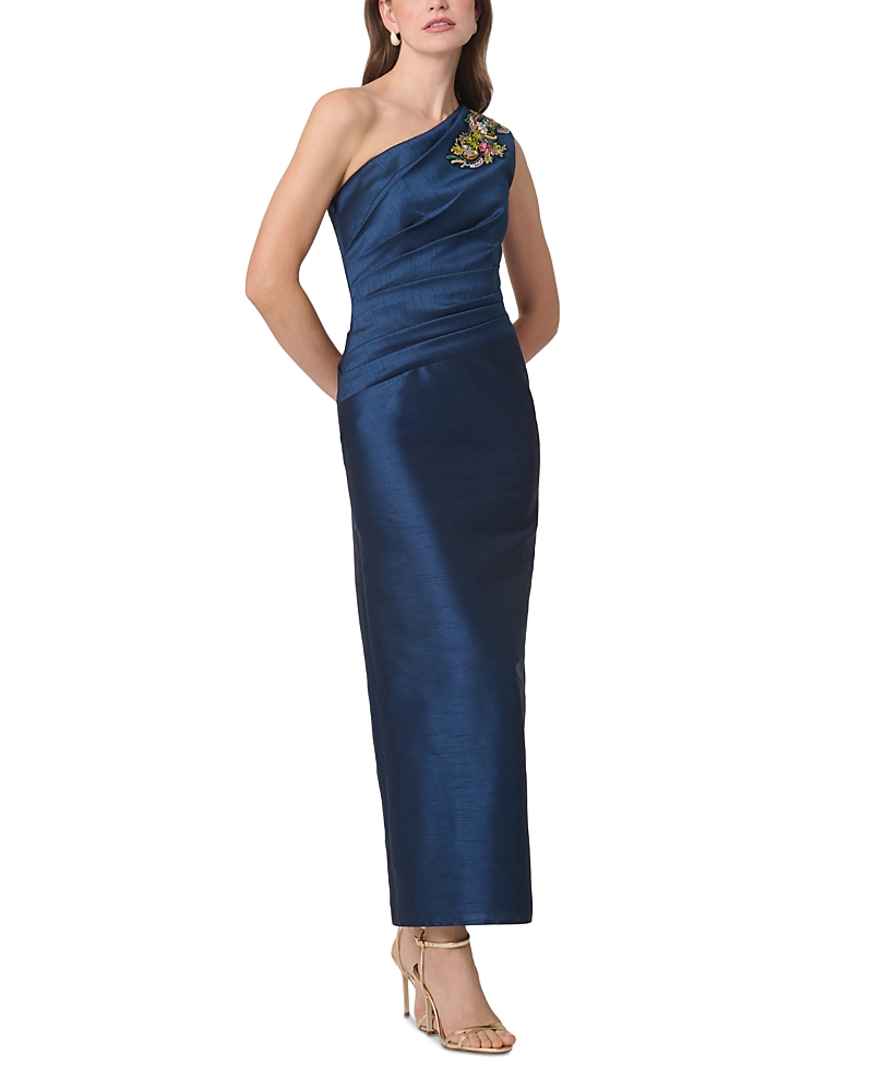 Shoshanna Dupioni Como Embellished Dress