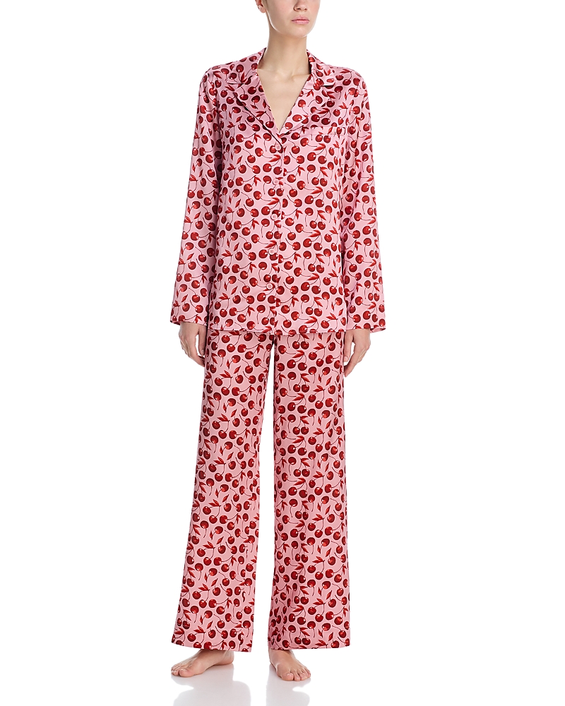 Reformation Ella Silk Pajama Set